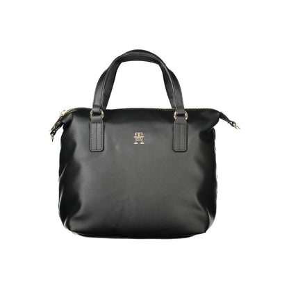 Tommy Hilfiger Black Polyester Handbag