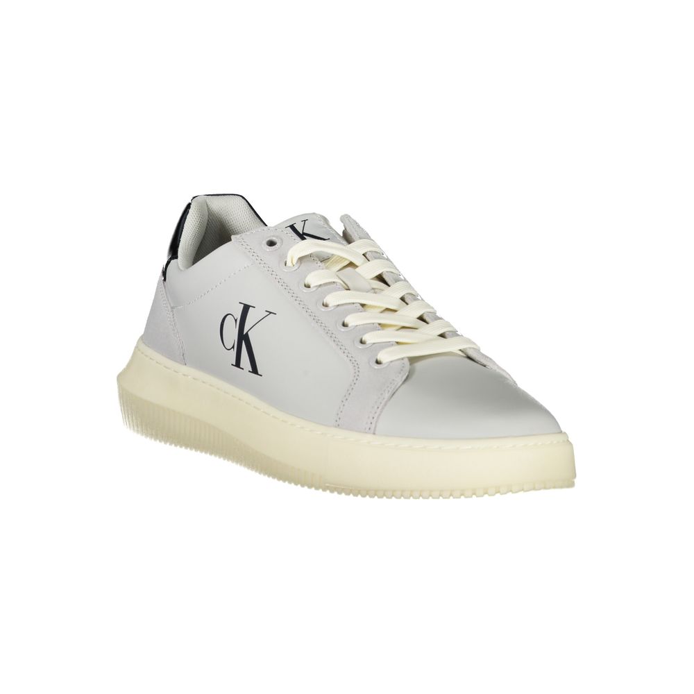 Calvin Klein Gray Polyester Sneaker