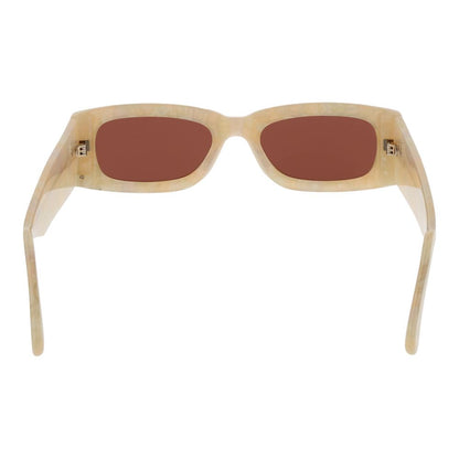 GCDS Cream Unisex Sunglasses