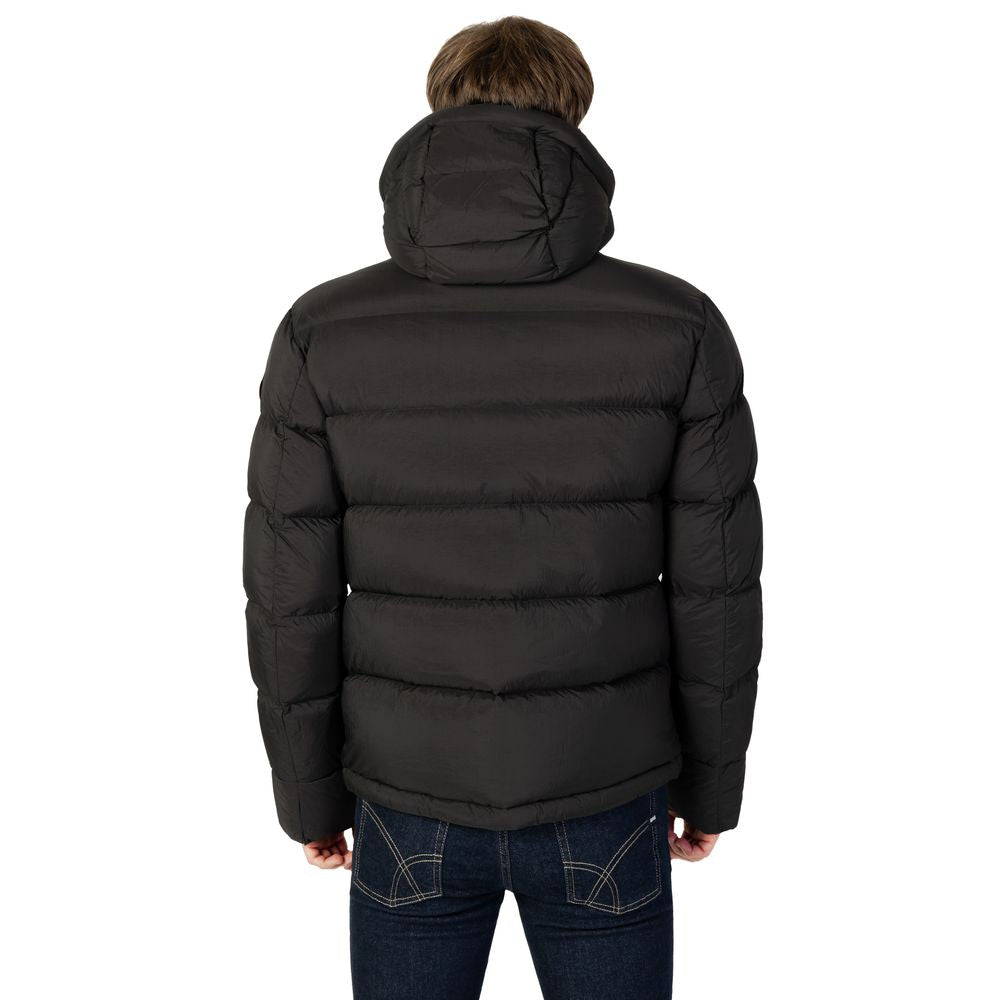 Blauer Black Polyamide Jacket