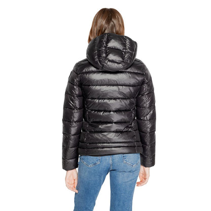 Blauer Black Polyamide Jackets &amp; Coat