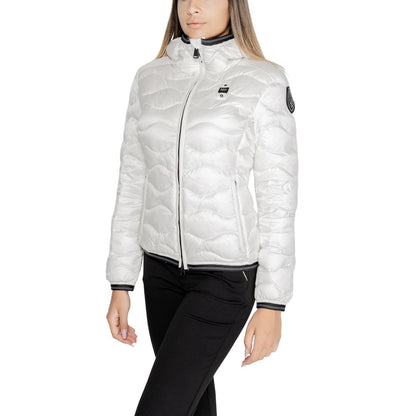 Blauer White Duck Feathers Jackets &amp; Coat