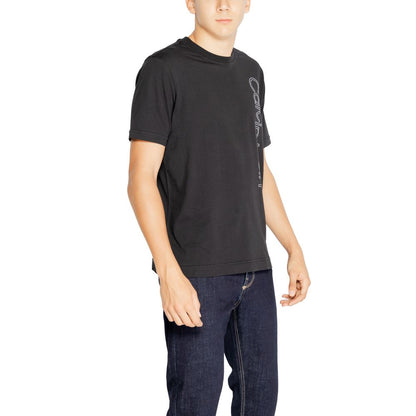 Calvin Klein Sport Black Cotton T-Shirt