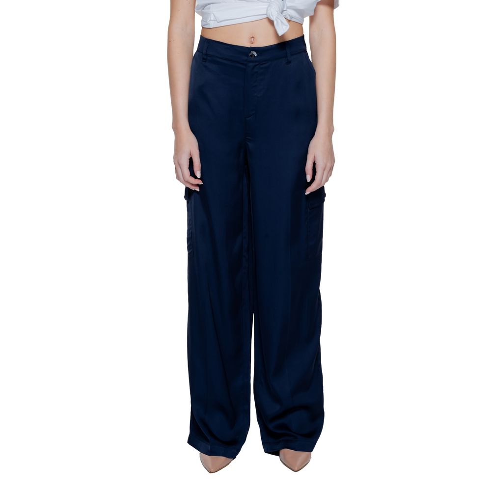 Street One Blue Viscose Jeans &amp; Pant