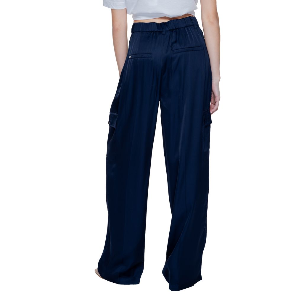 Street One Blue Viscose Jeans &amp; Pant