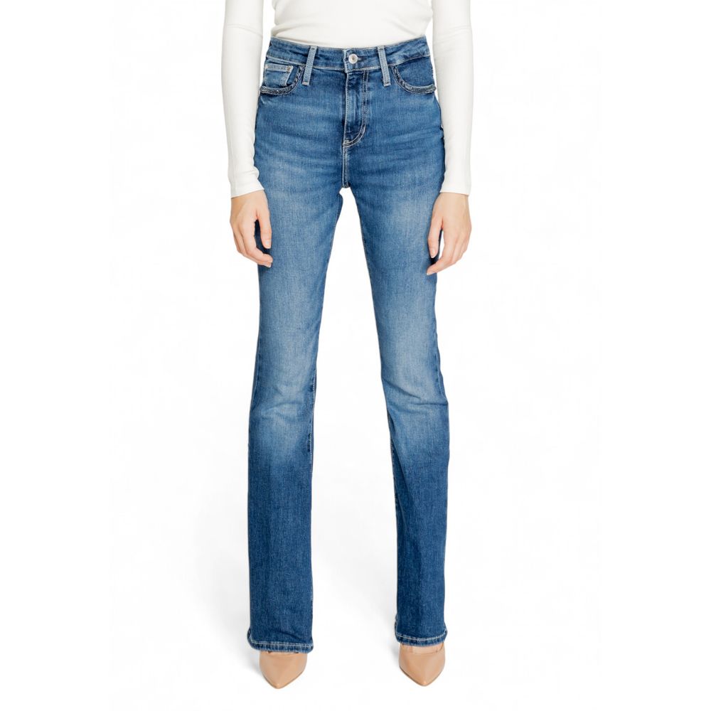 Guess Blue Cotton Jeans &amp; Pant