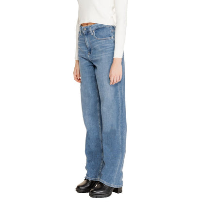 Calvin Klein Jeans Blue Cotton Jeans &amp; Pant