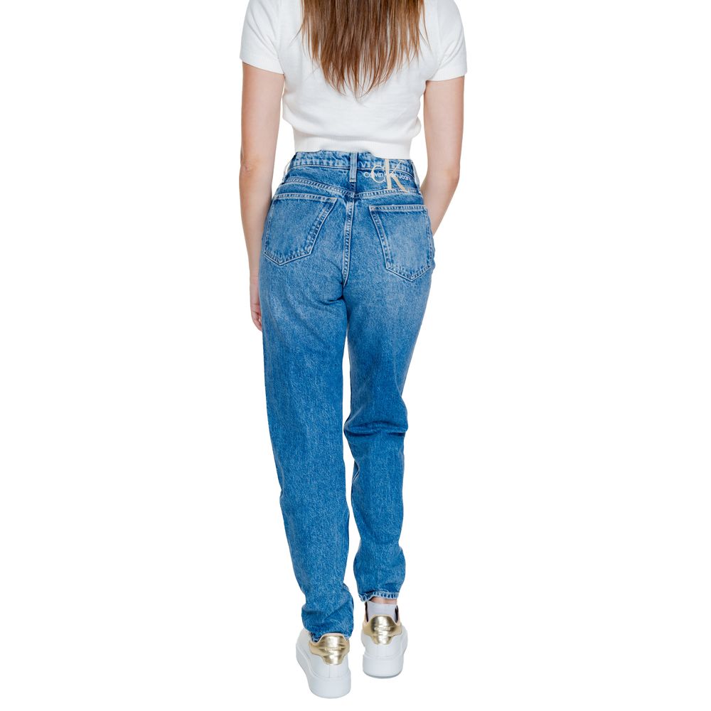 Calvin Klein Jeans Blue Cotton Jeans &amp; Pant