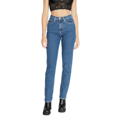 Calvin Klein Jeans Blue Cotton Jeans &amp; Pant