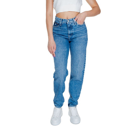 Calvin Klein Jeans Blue Cotton Jeans &amp; Pant