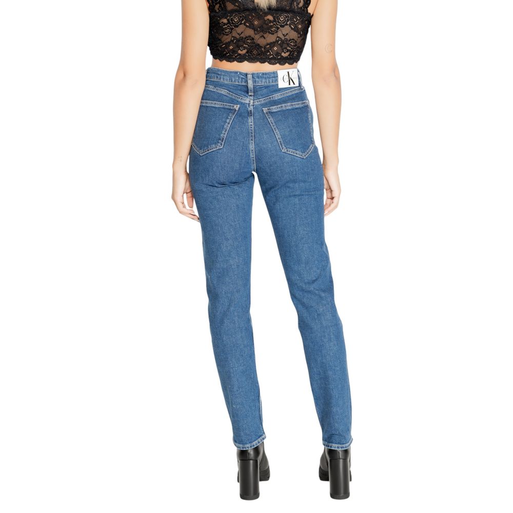 Calvin Klein Jeans Blue Cotton Jeans &amp; Pant