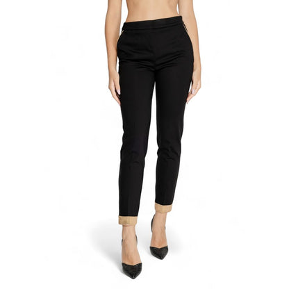 Alviero Martini Prima Classe Black Viscose Jeans &amp; Pant