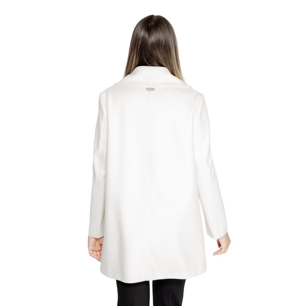 Alviero Martini Prima Classe White Polyester Jackets &amp; Coat