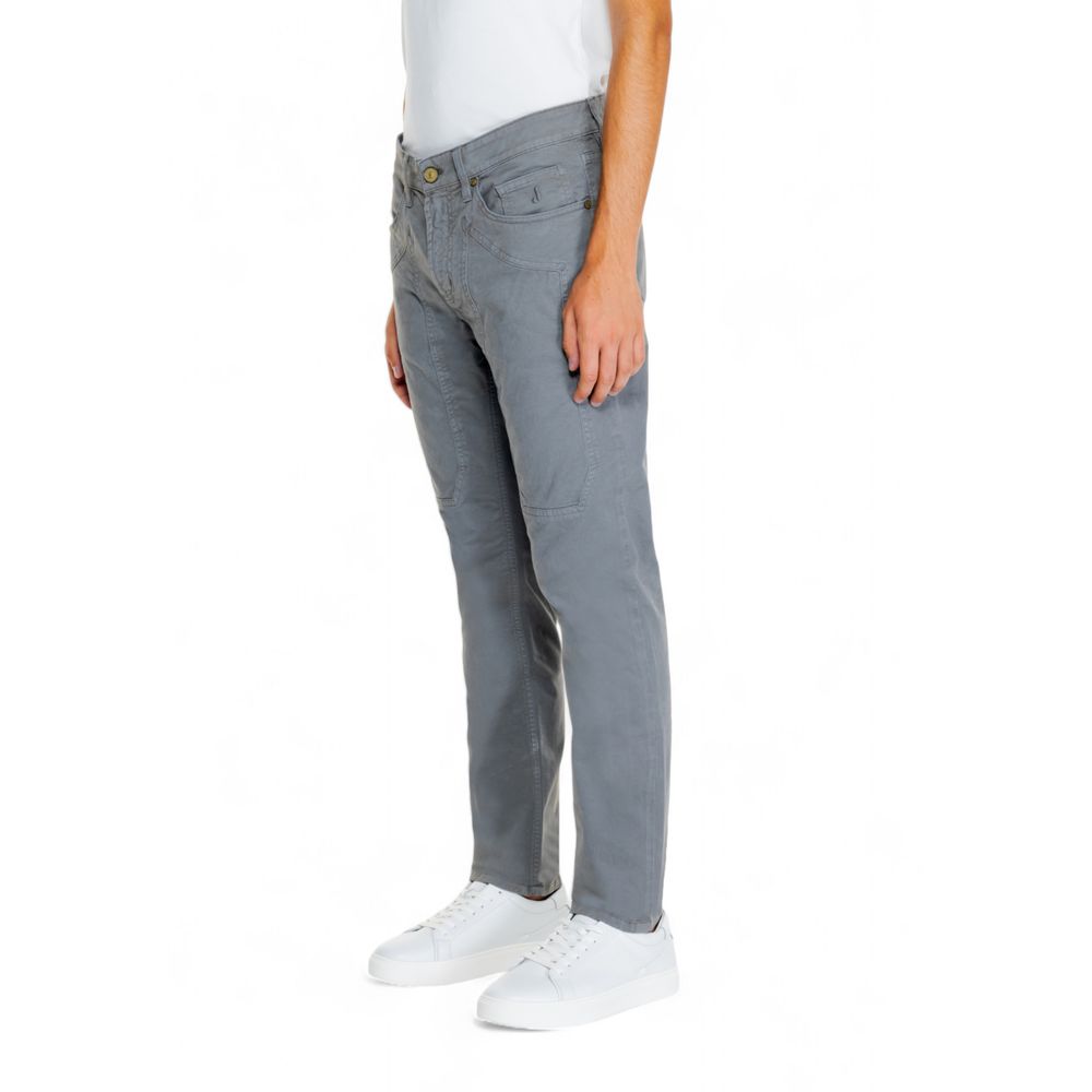 Jeckerson Gray Cotton Jeans &amp; Pant