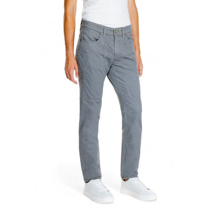 Jeckerson Gray Cotton Jeans &amp; Pant