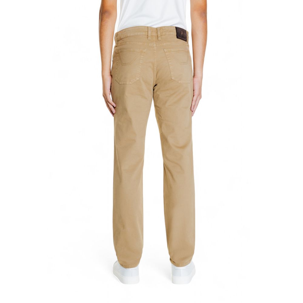 Jeckerson Beige Cotton Jeans &amp; Pant