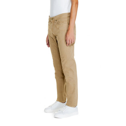 Jeckerson Beige Cotton Jeans &amp; Pant