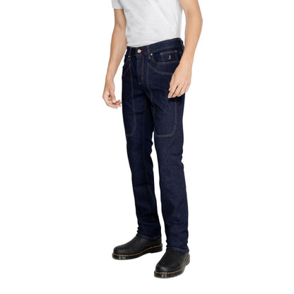 Jeckerson Blue Cotton Jeans &amp; Pant