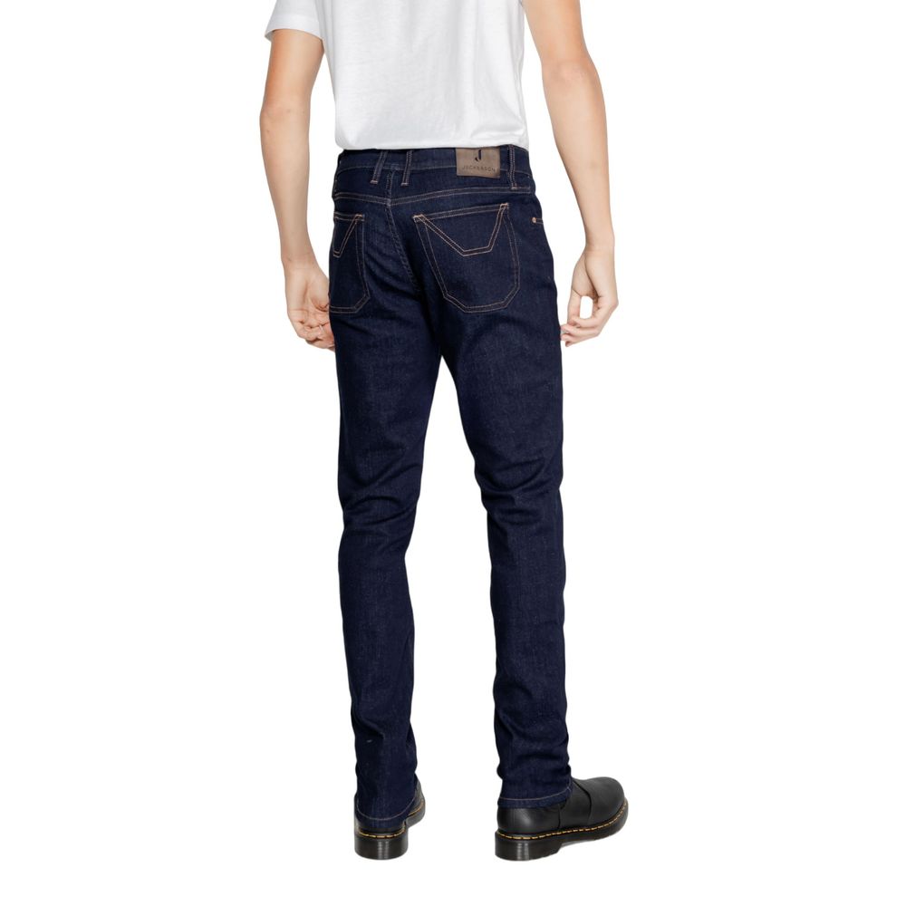 Jeckerson Blue Cotton Jeans &amp; Pant