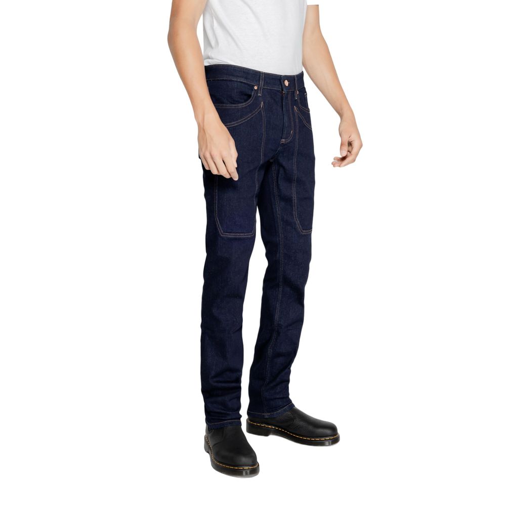 Jeckerson Blue Cotton Jeans &amp; Pant