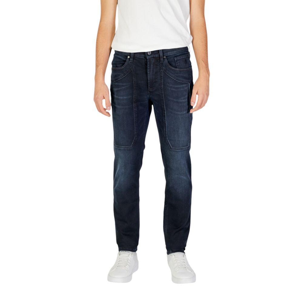 Jeckerson Black Cotton Jeans &amp; Pant