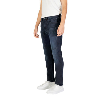 Jeckerson Black Cotton Jeans &amp; Pant