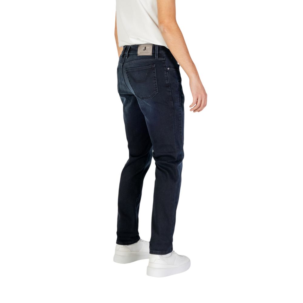 Jeckerson Black Cotton Jeans &amp; Pant