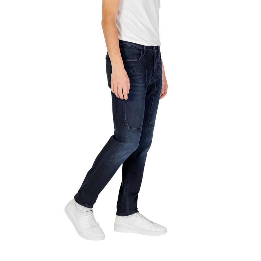 Jeckerson Black Cotton Jeans &amp; Pant