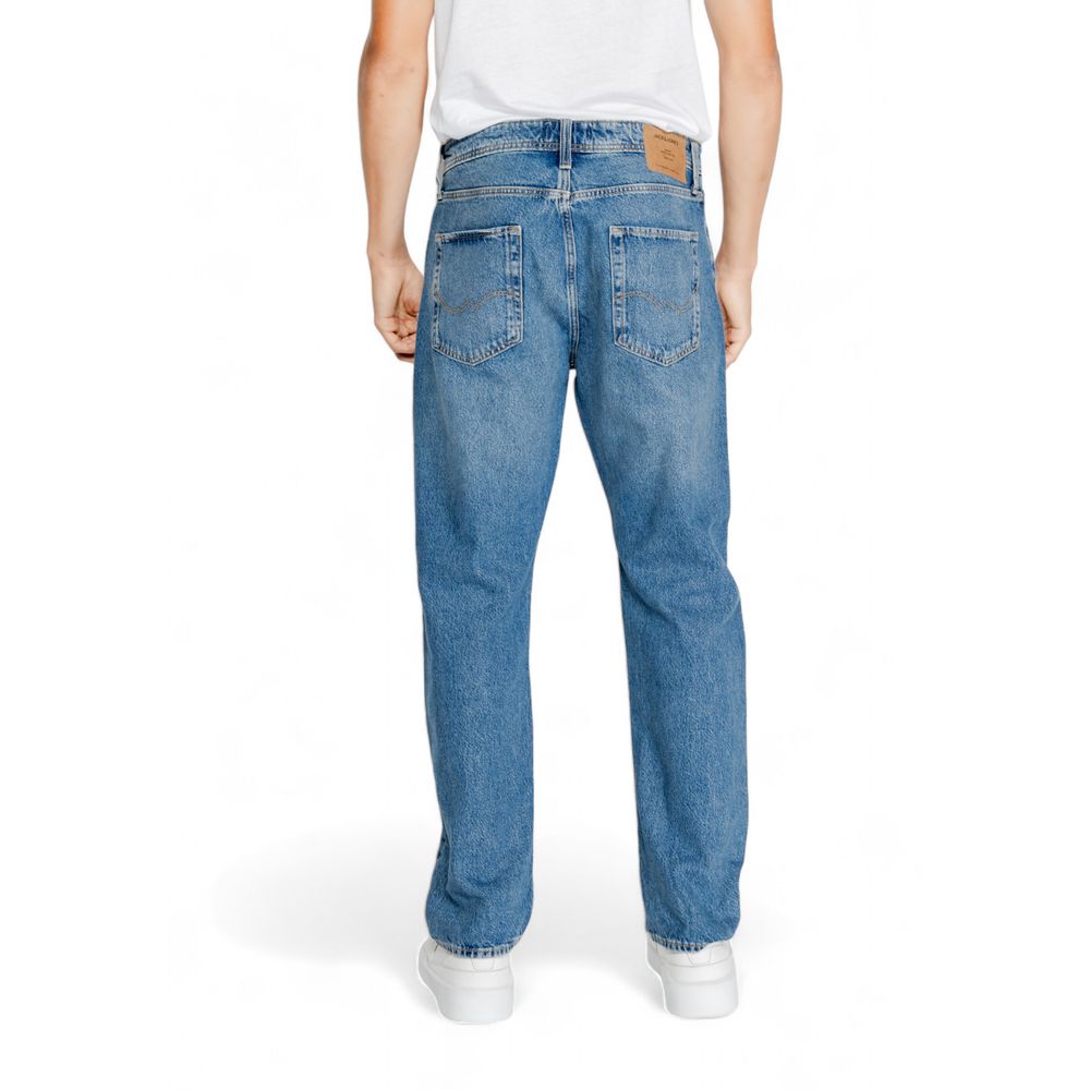 Jack Jones Blue Cotton Jeans &amp; Pant