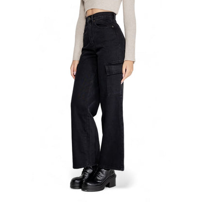 Only Black Cotton Jeans &amp; Pant