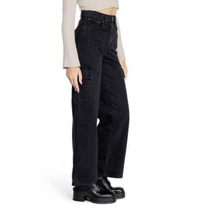 Only Black Cotton Jeans &amp; Pant