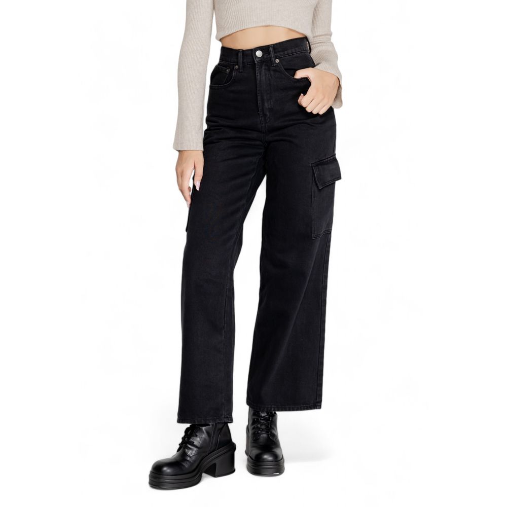 Only Black Cotton Jeans &amp; Pant