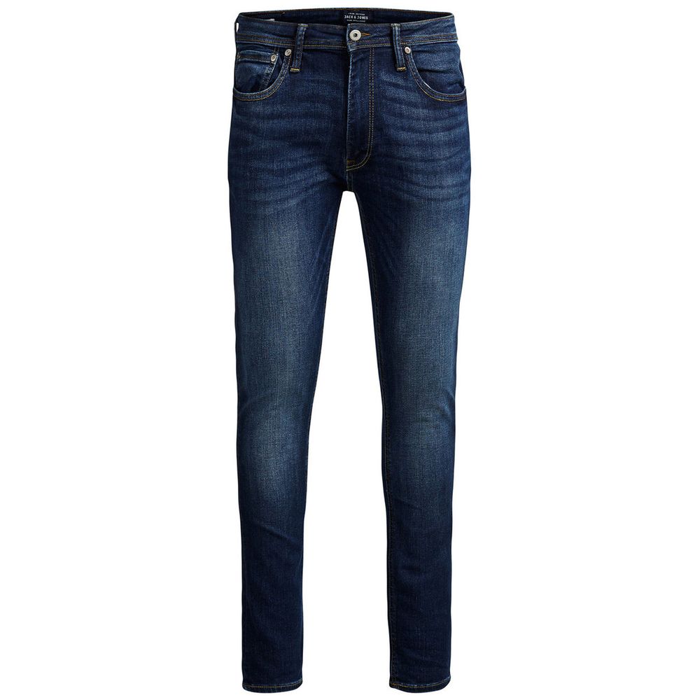 Jack Jones Blue Cotton Jeans &amp; Pant