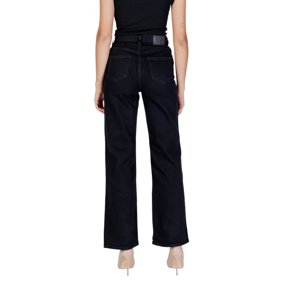 Vero Moda Black Cotton Jeans &amp; Pant