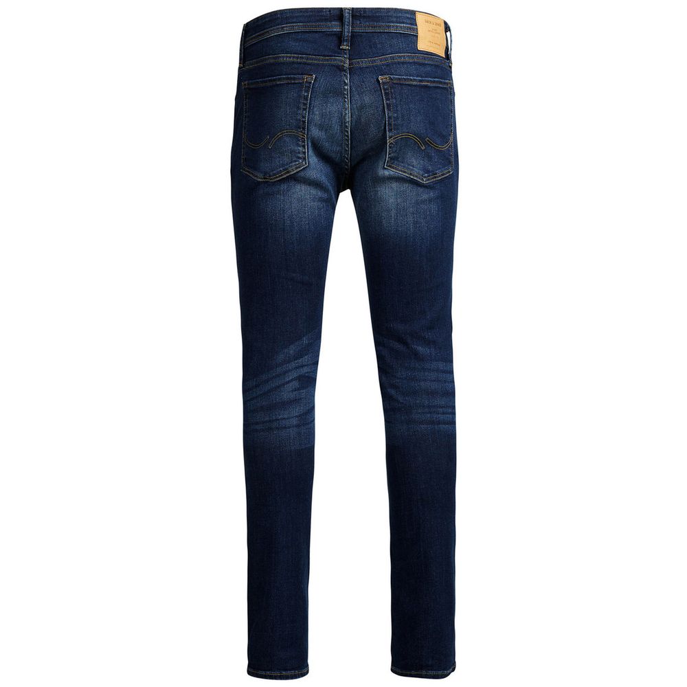 Jack Jones Blue Cotton Jeans &amp; Pant