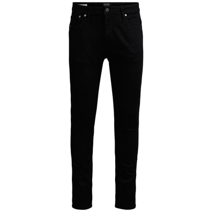 Jack Jones Black Cotton Jeans &amp; Pant