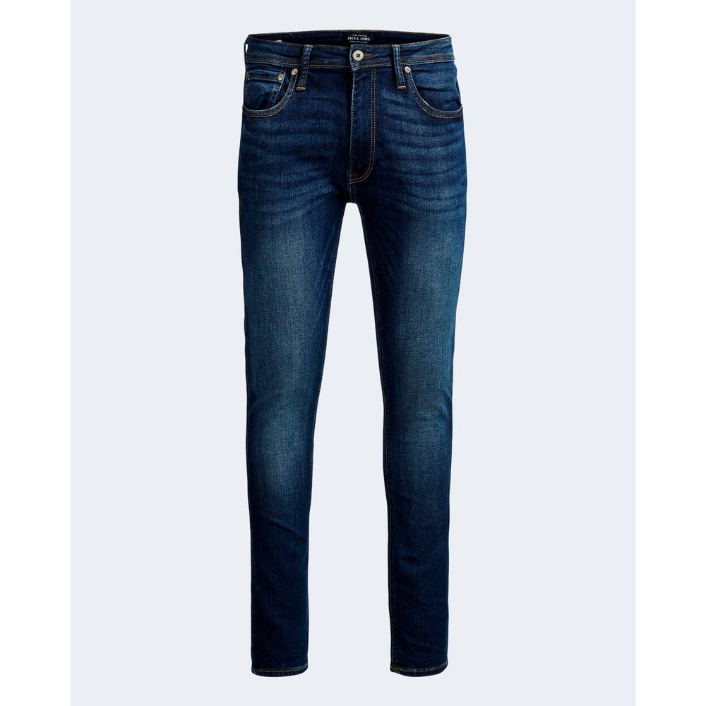 Jack Jones Blue Cotton Jeans &amp; Pant