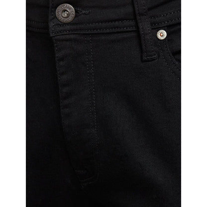 Jack Jones Black Cotton Jeans &amp; Pant