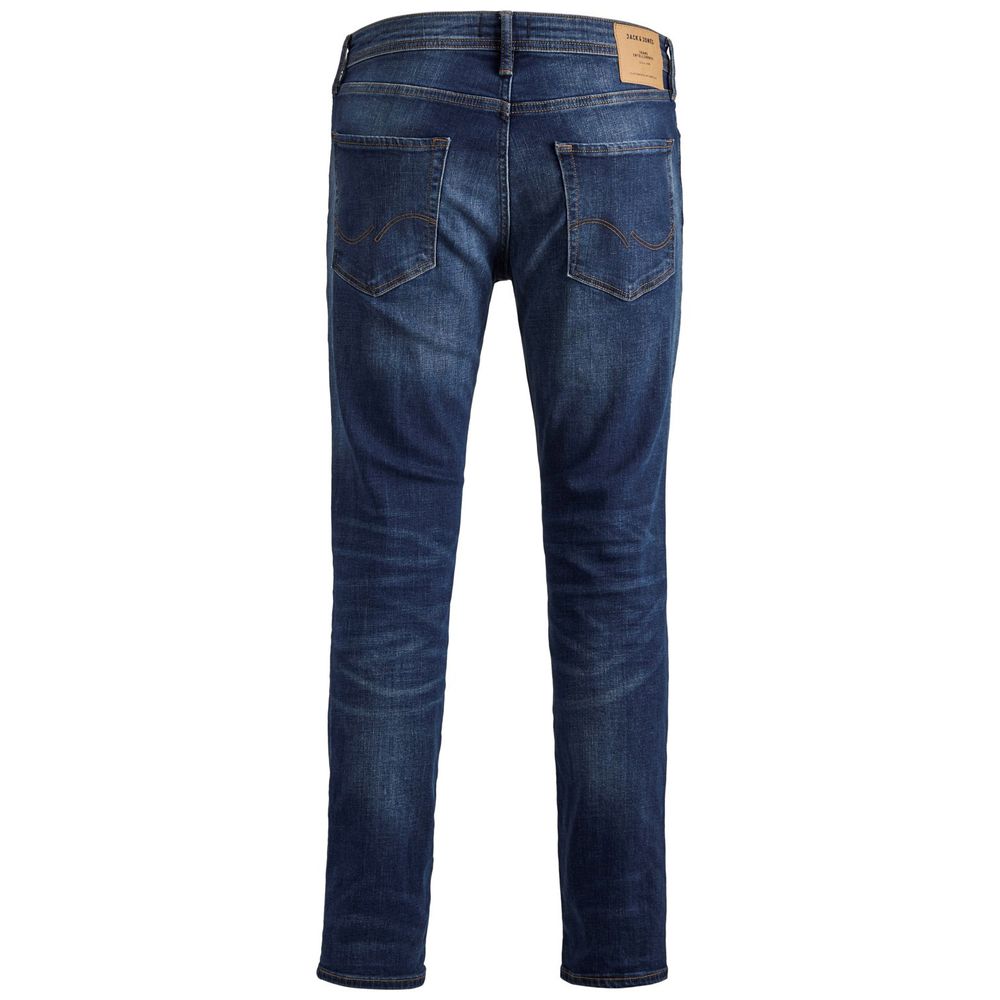 Jack Jones Blue Cotton Jeans &amp; Pant