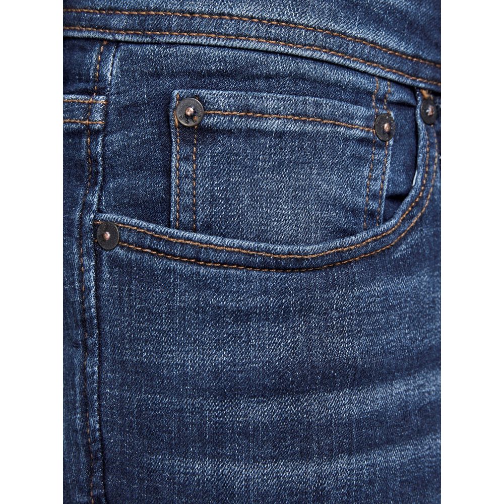 Jack Jones Blue Cotton Jeans &amp; Pant