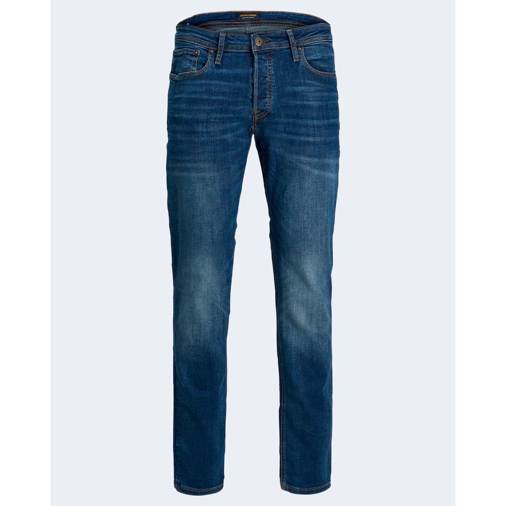 Jack Jones Blue Cotton Jeans &amp; Pant