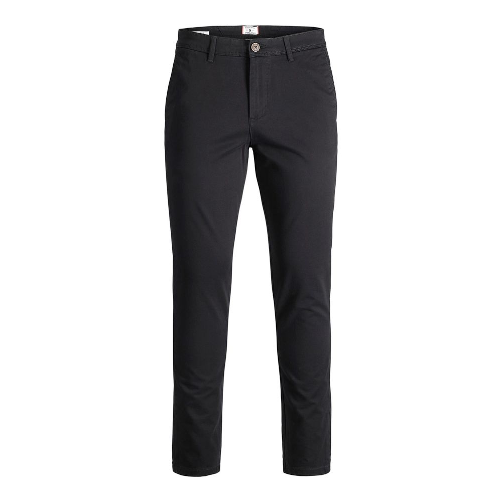 Jack Jones Black Cotton Jeans &amp; Pant