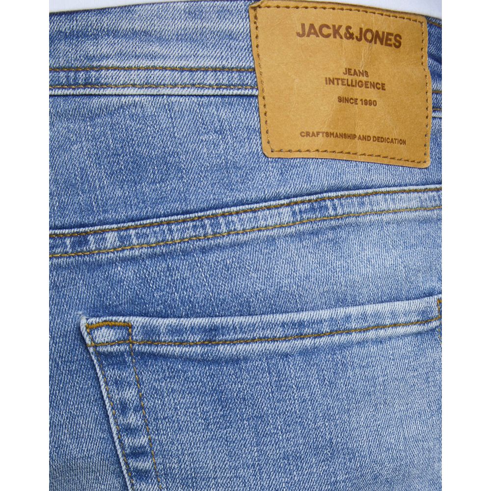 Jack Jones Blue Cotton Jeans &amp; Pant