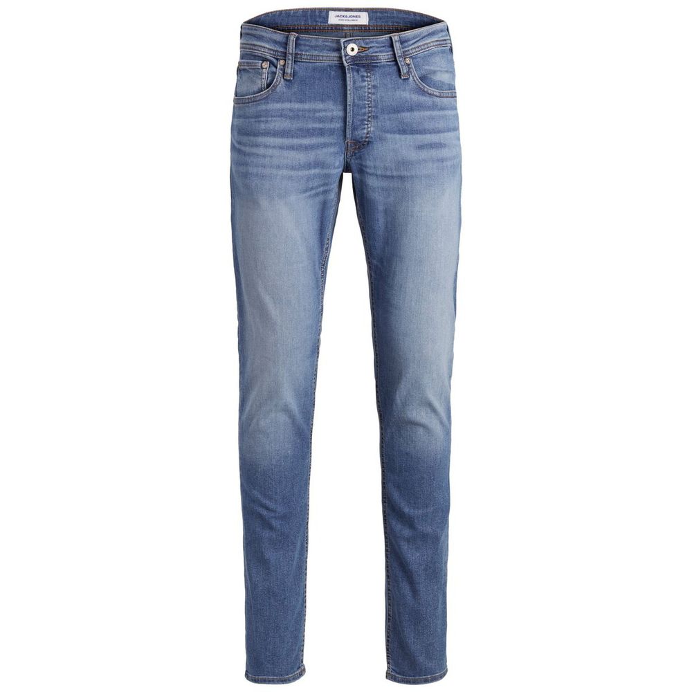 Jack Jones Blue Cotton Jeans &amp; Pant