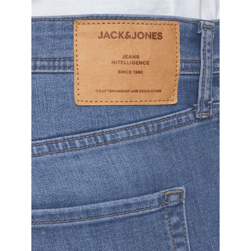 Jack Jones Blue Cotton Jeans &amp; Pant