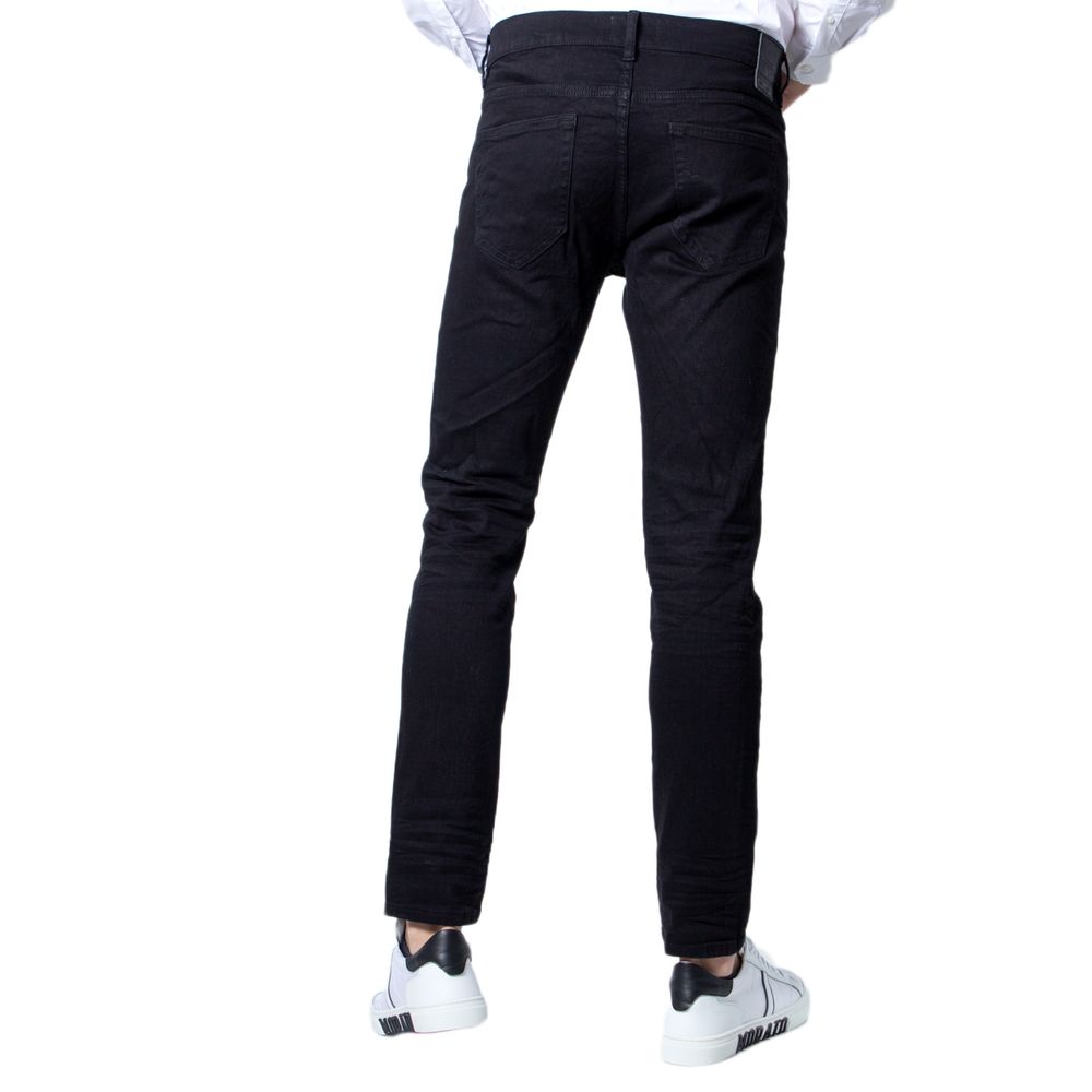 Only &amp; Sons Black Cotton Jeans &amp; Pant