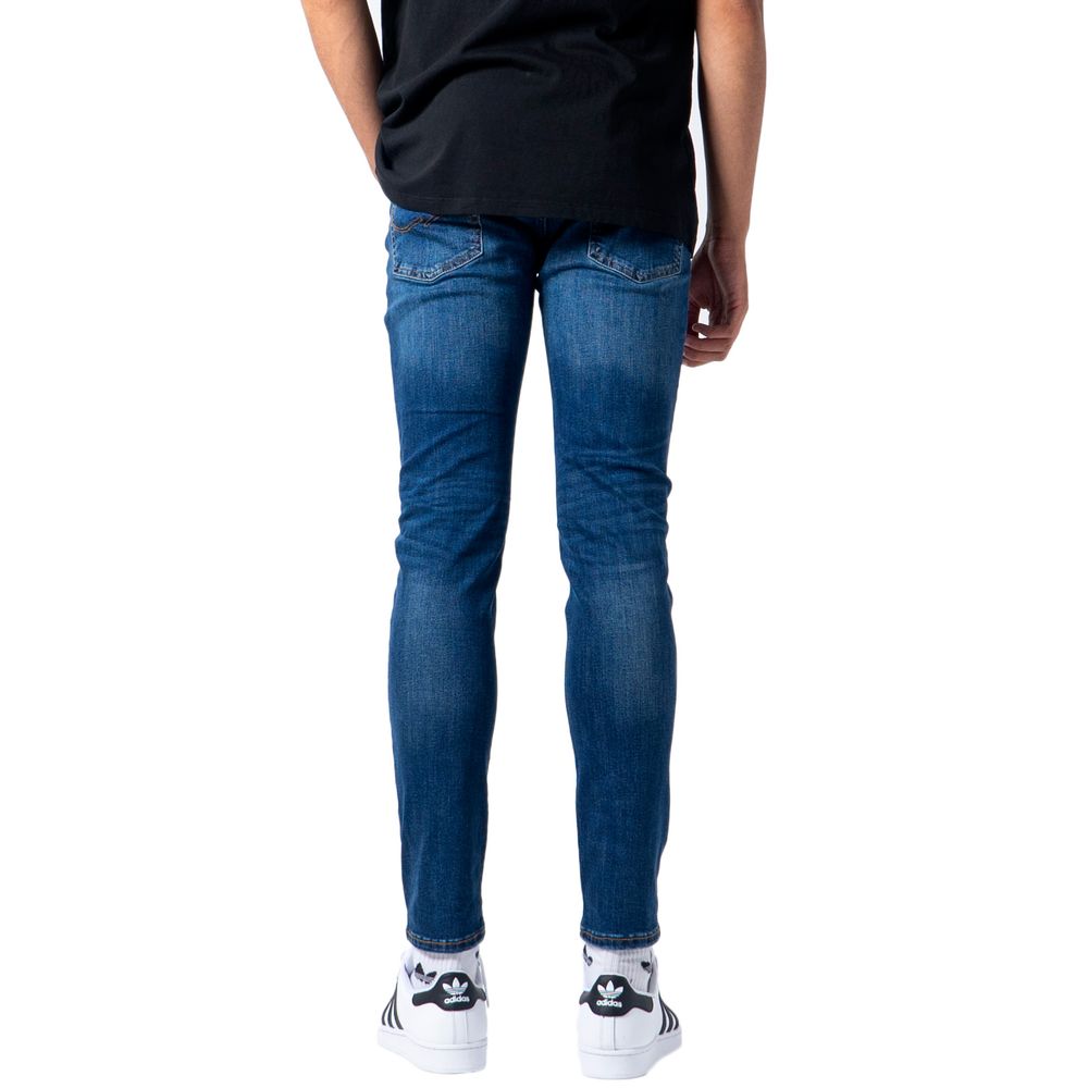 Jack Jones Blue Cotton Jeans &amp; Pant