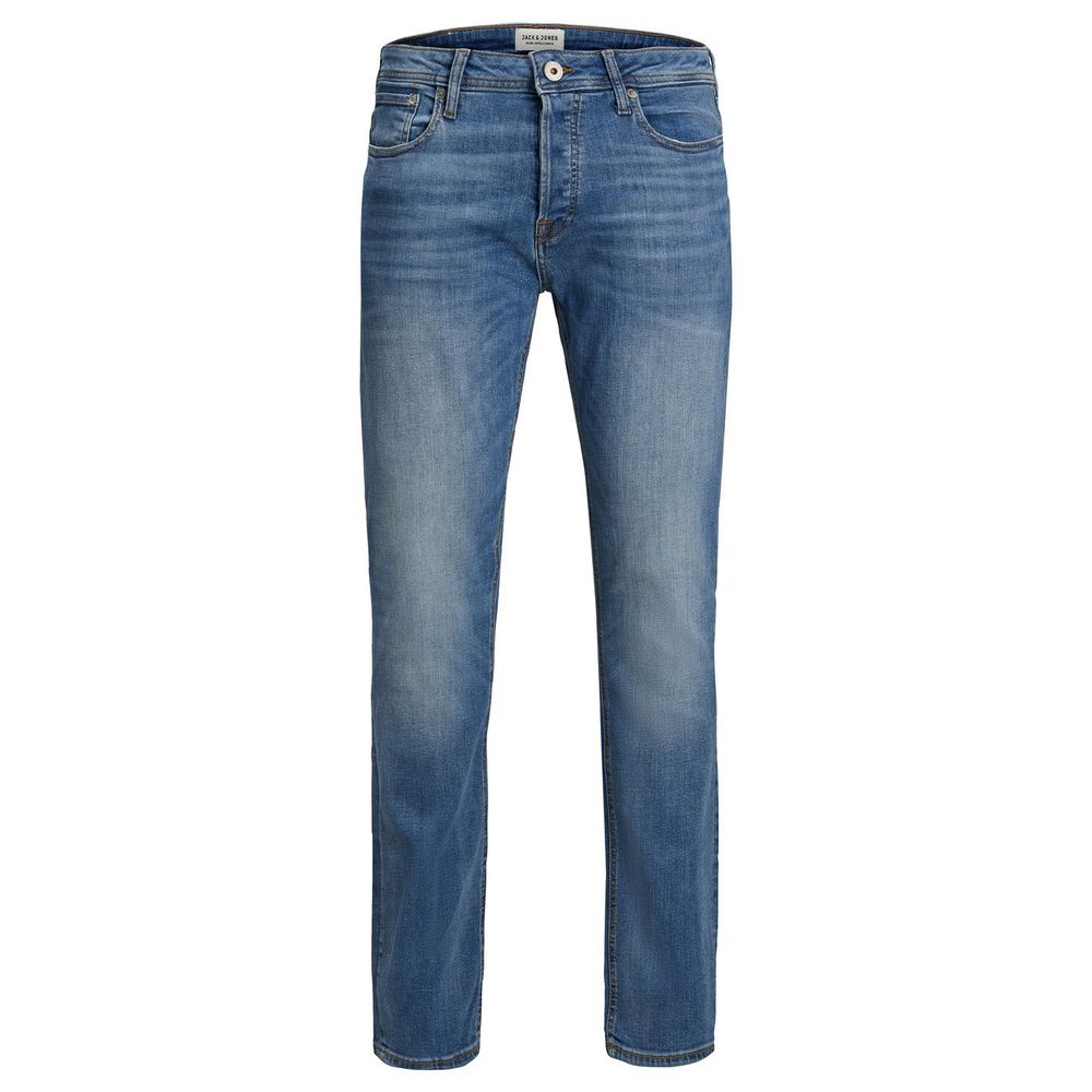 Jack Jones Blue Cotton Jeans &amp; Pant