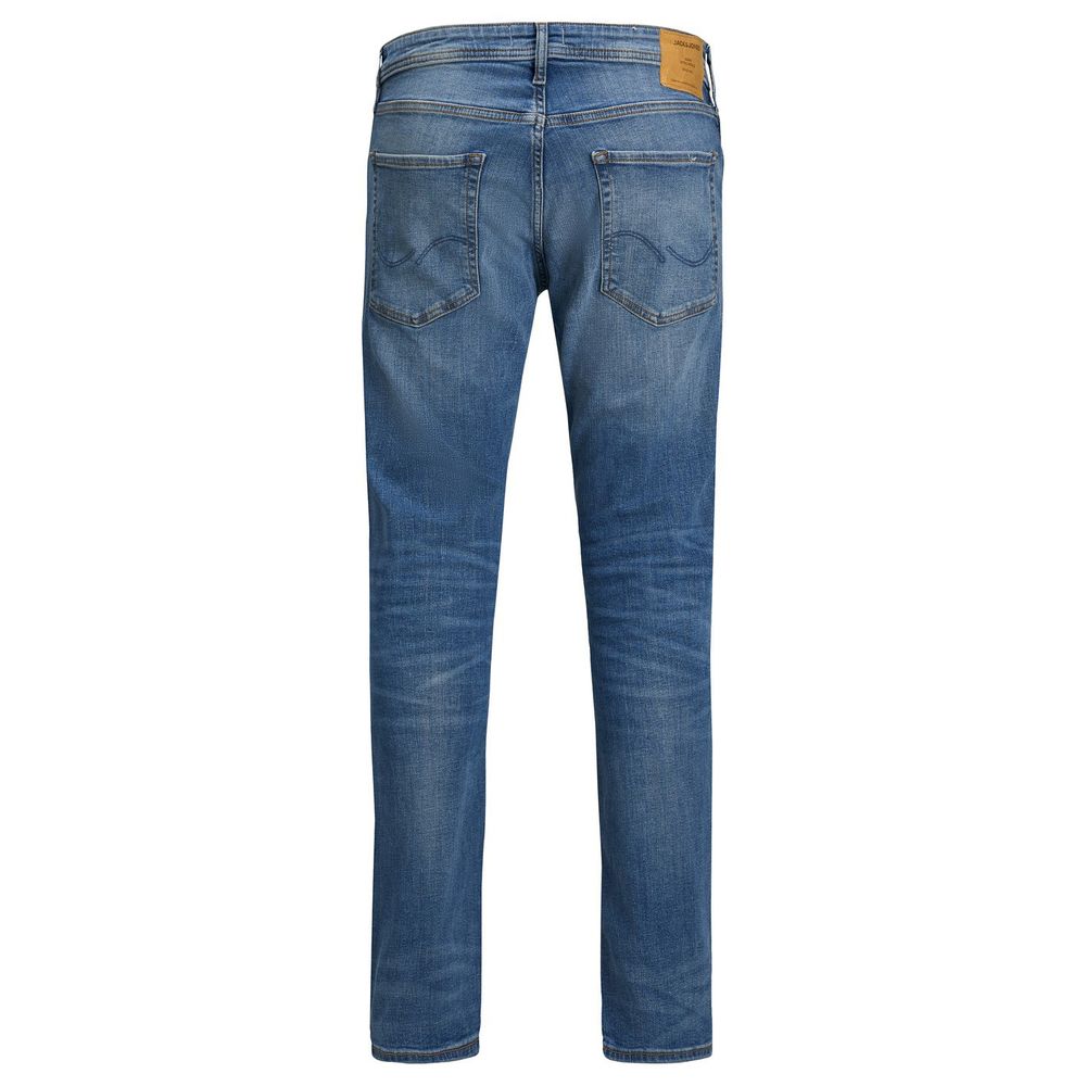 Jack Jones Blue Cotton Jeans &amp; Pant