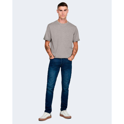 Only &amp; Sons Blue Cotton Jeans &amp; Pant